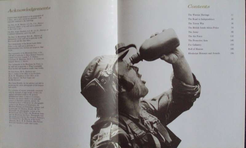 2 Books - Contact A Tribute to those who Serve Rhodesia & Contact II Struggle for Peace