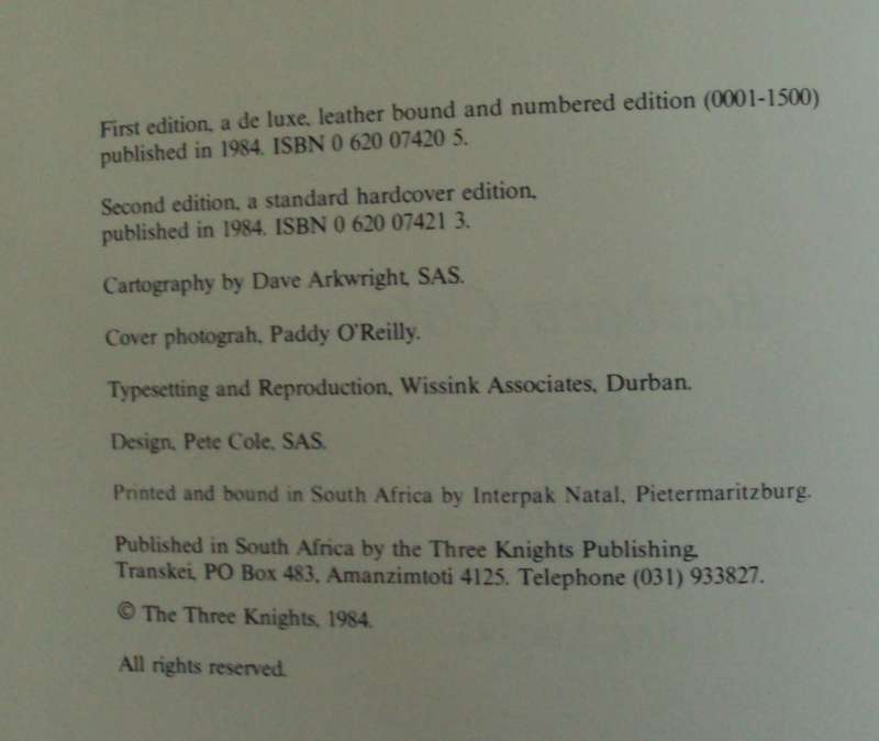 The Elite  -  The Story of The Rhodesian Special Air Service Signed by author & 3 SAS Operators