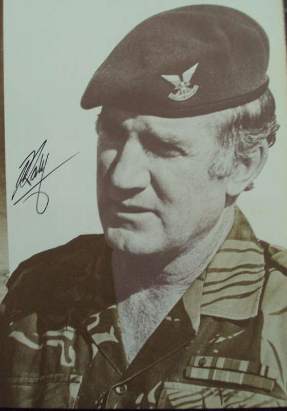 Contact A Tribute to those who Serve Rhodesia  Signed by Ron Reid Daly