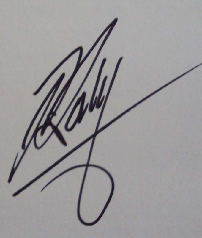 Contact A Tribute to those who Serve Rhodesia  Signed by Ron Reid Daly