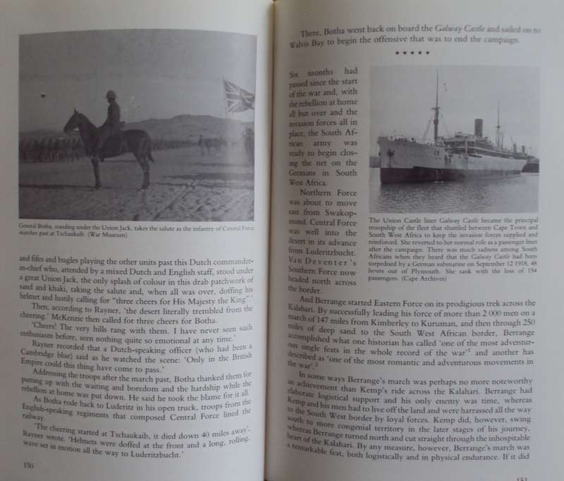 Urgent Imperial Service South African Forces in German South West Africa  1914--1915 Gerald