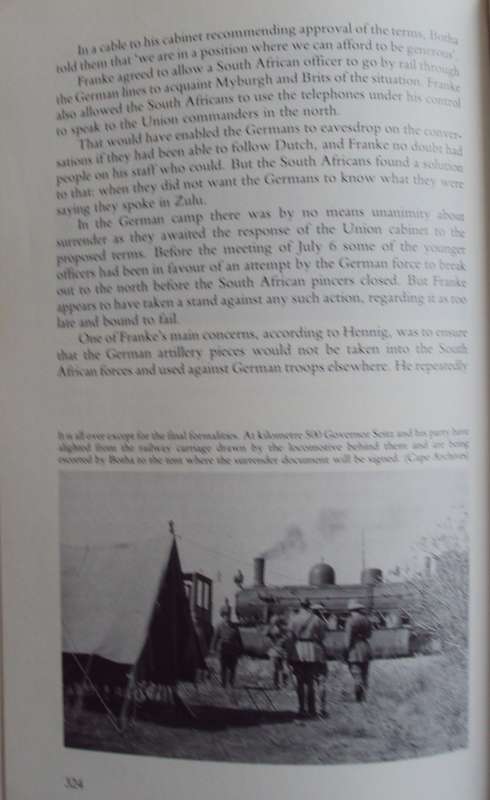 Urgent Imperial Service South African Forces in German South West Africa  1914--1915 Gerald