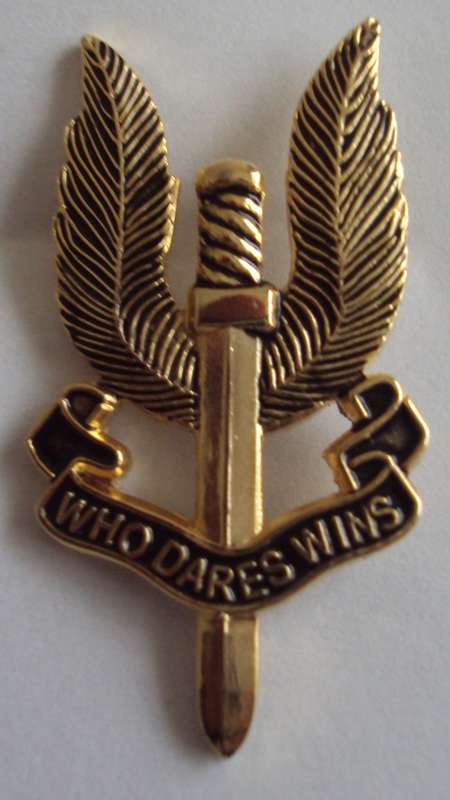 Rhodesian SAS Cap  Badge - Pins intact