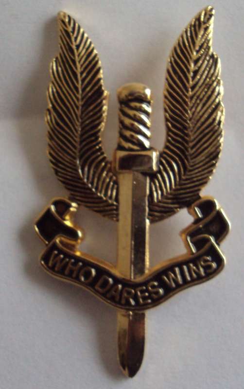 Rhodesian SAS Cap  Badge - Pins intact
