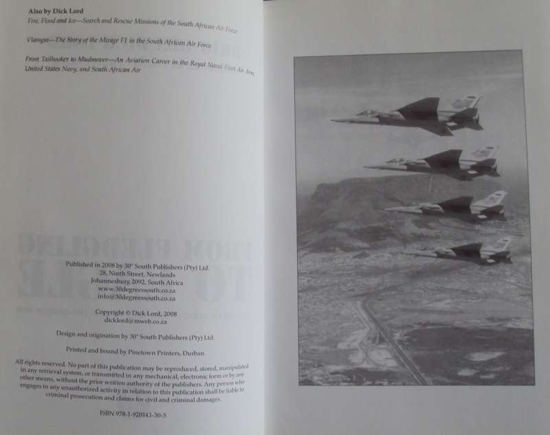From Fledgling To Eagle The South African Airforce  During The Border War  Dick Lord