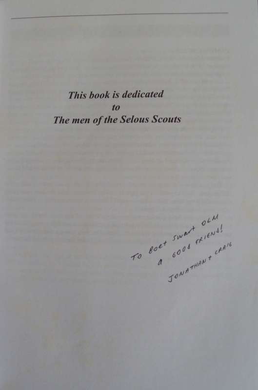 Pamwe Chete - Signed by the author Lieutenant-Colonel R F Reid-Daly