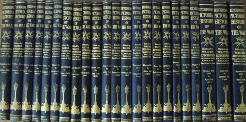 Hutchinsons Pictorial History of the War (WW2) A Complete & Authentic Record in Text & Pictures