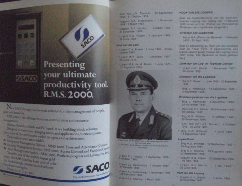 Suid-Afrikaanse Weermag Oorsig | South African Defence Force Review   Kmdt/Cmdt A. Britz