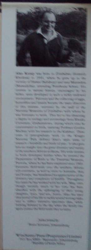 The Birds of Southern Africa  laude Gibney Finch-Davies & Dr Alan Kemp