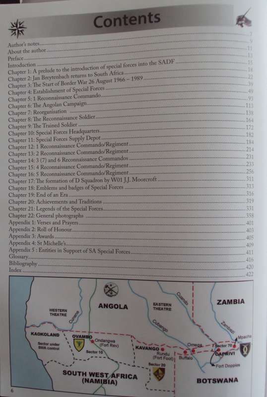We Fear Naught But God Pictorial Edition of the South African Special Forces  Signed by the author