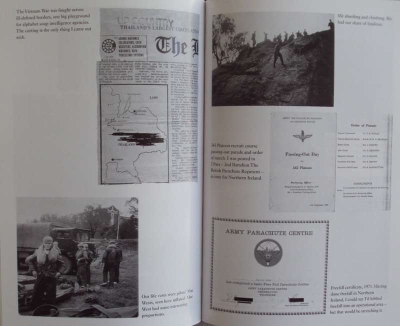 Special Forces Operator Serving with the SAS and MRF    Robert W Brown  Signed by the author