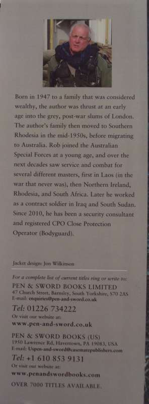 Special Forces Operator Serving with the SAS and MRF    Robert W Brown  Signed by the author