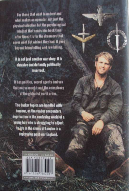 Special Forces Operator Serving with the SAS and MRF    Robert W Brown  Signed by the author