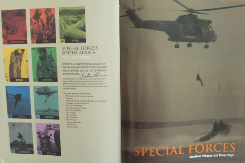 Special Forces South Africa The Men Speak  Signed by Jonathan Pittaway