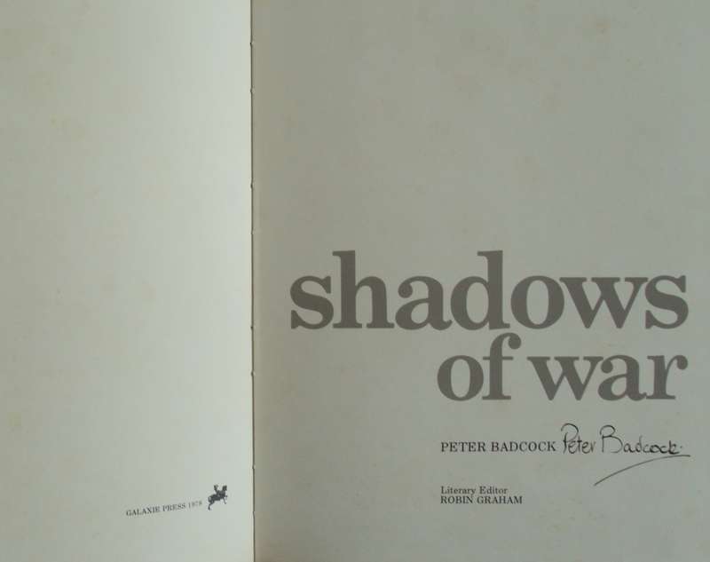 Peter Badcock's Images of War Deluxe Leather-Bound Signed Collector's Edition Number 1345 of 1500