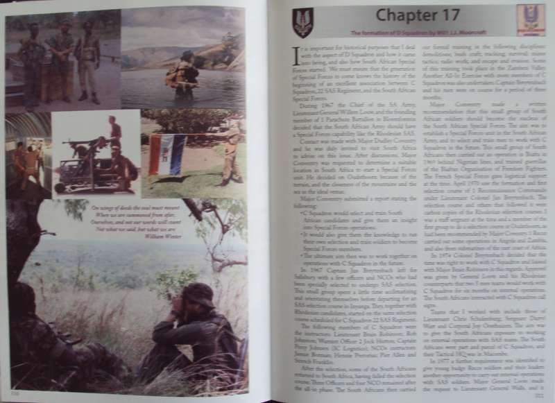 We Fear Naught But God Signed by the author Pictorial Edition of the South African Special Forces