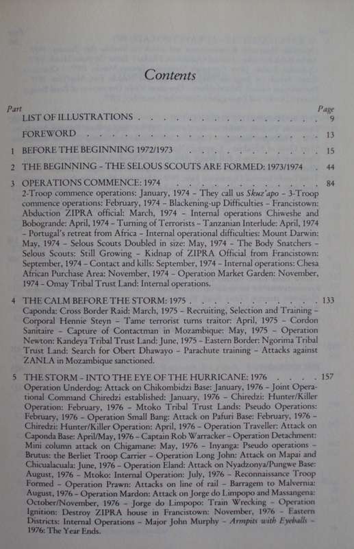 Selous Scouts Top Secret War Author: Lt. Col. Ron Reid Daly as told to Peter Stiff