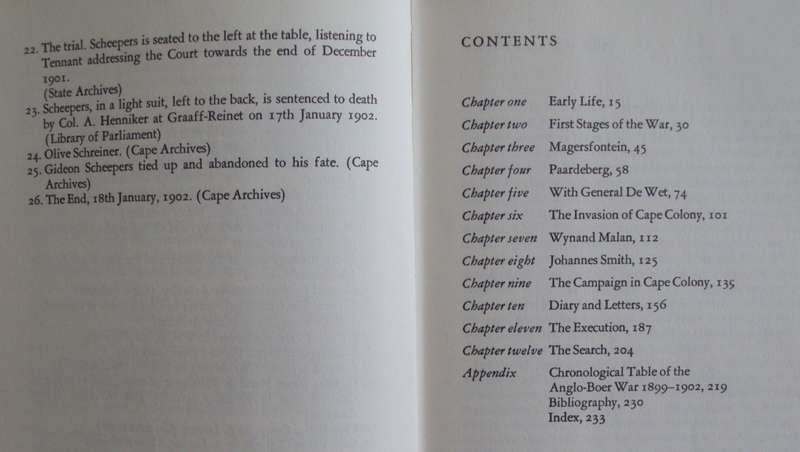 Sword in the Sand  The Life and Death of Gideon Scheepers  Johannes Meintjes