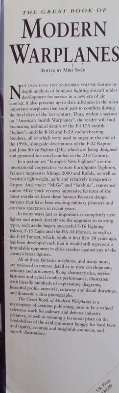 The Great Book of Modern Warplanes Mike Spik