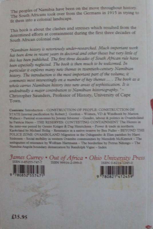 Namibia under South African Rule Mobility & Containment 1915  46