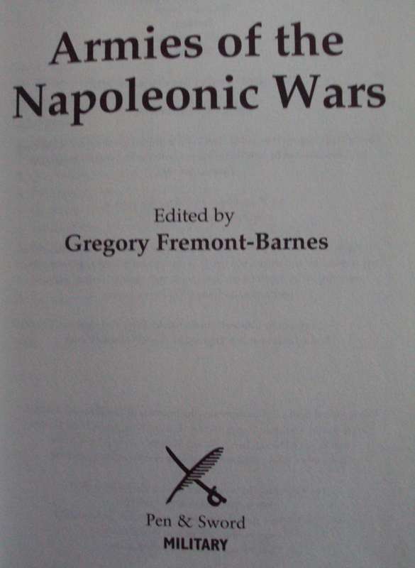 Armies of the Napoleonic Wars Gregory Fremont-Barnes