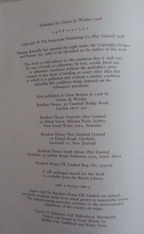 The Great Shame A Story of the Irish in the World and the New  Author: Thomas Keneally      Publishe