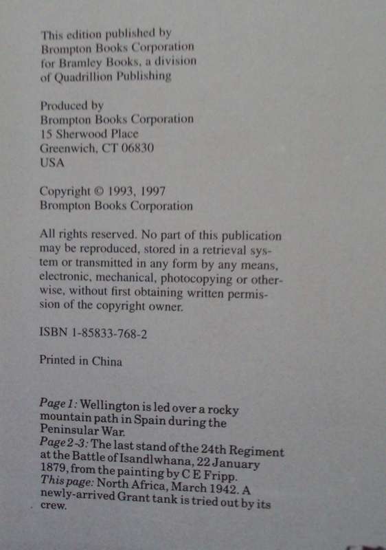 History of the British Army Charles Messenger