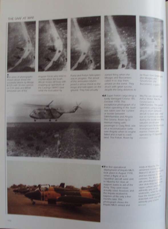 The South African Airforce at War A Pictorial Appraisal Martin Louw | Stefaan Bouwer