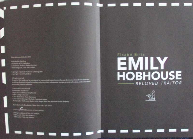 Emily Hobhouse Geliefde Verraaier Elsabe Brits