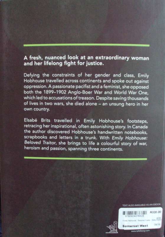 Emily Hobhouse Geliefde Verraaier Elsabe Brits