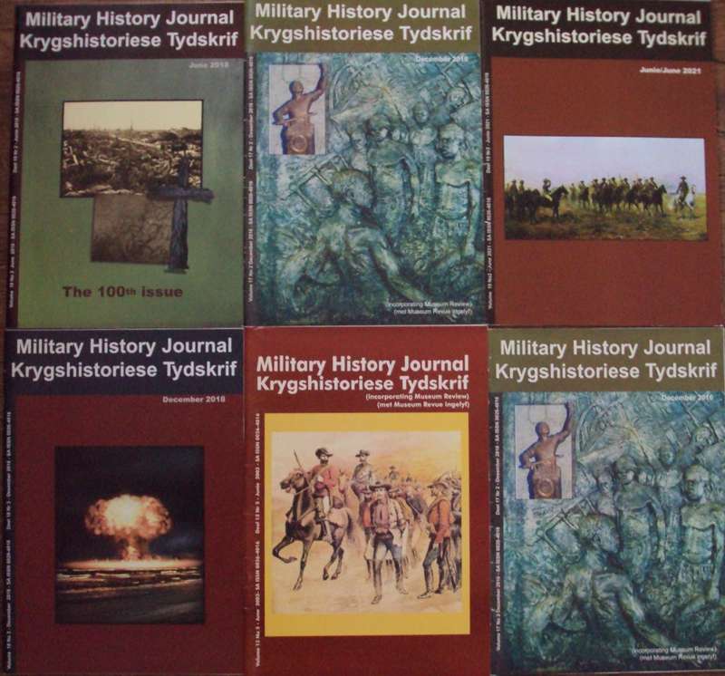 Military History Journal  5 copies