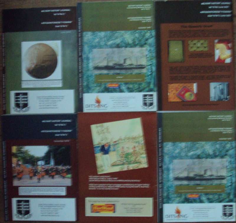 Military History Journal  5 copies