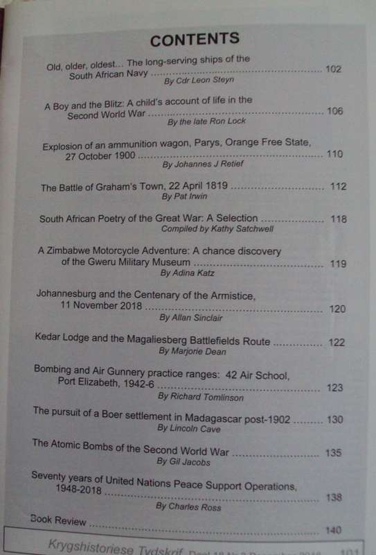 Military History Journal  5 copies