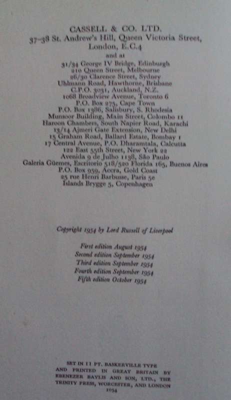 The Scourge of the Swastika A Short History of Nazi Crimes Lord Russell of Liverpool