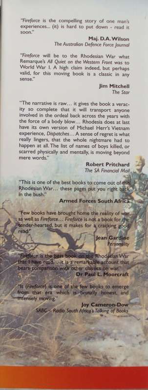 Fireforce One Mans War In The Rhodesian Light Infantry Chris Cocks