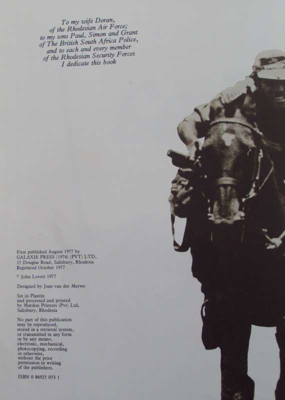 Contact A Tribute to those who Serve Rhodesia  John Lovett