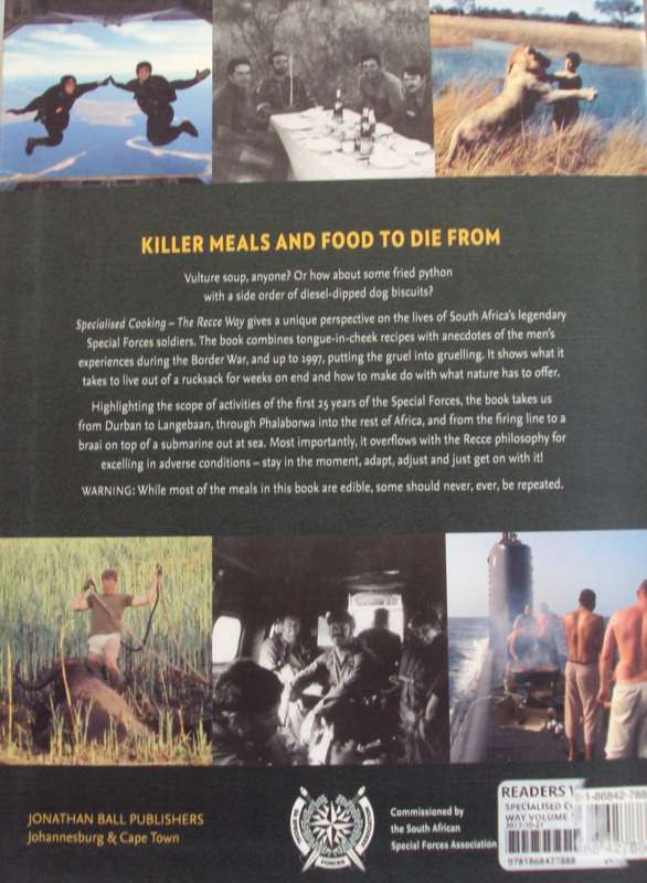 Specialised Cooking The Recce Way Volume 1 Justin Vermaak & Douw Steyn