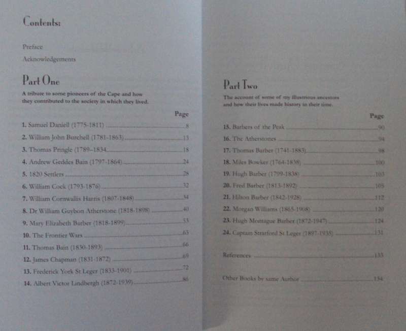 The Saint, the Surgeon and the Unsung Botanist David Hilton-Barber signed by the author