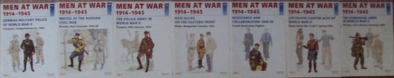 Men At War 1914- 1945  7 Volumes