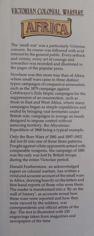 Victorian Colonial Warfare Africa from Campaigns in Abyssinia, Basutoland, Rhodesia to South Africa
