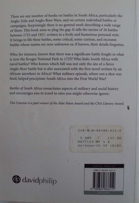 Battles of South Africa Tim Couzens