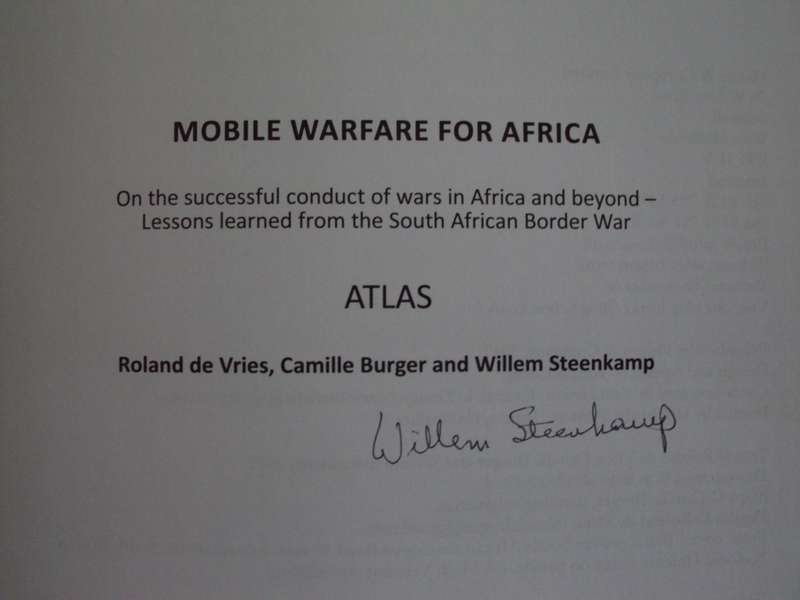 Mobile Warfare for Africa - 2 Volumes - Signed by Willem Steenkamp