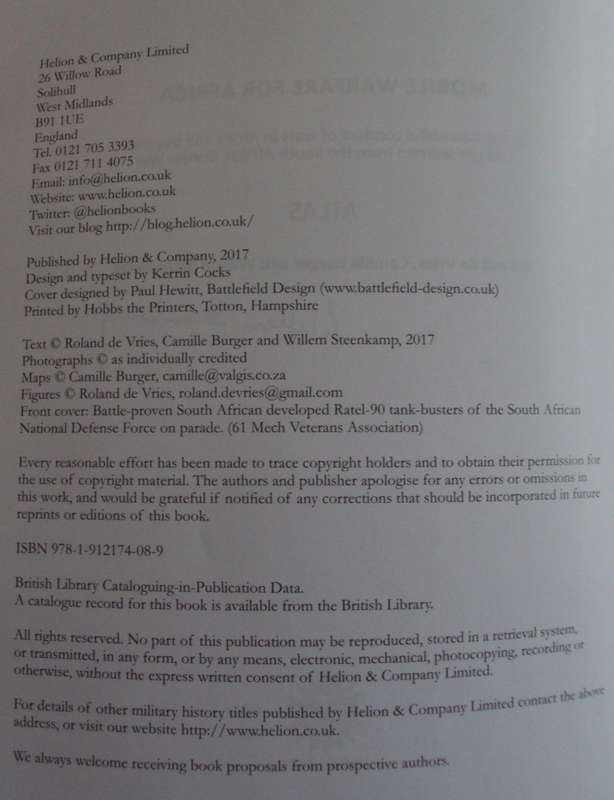 Mobile Warfare for Africa - 2 Volumes - Signed by Willem Steenkamp