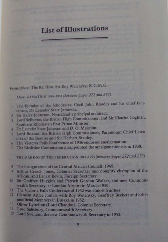 The Welensky Papers A History of the Federation of Rhodesia and Nyasaland J R T Wood
