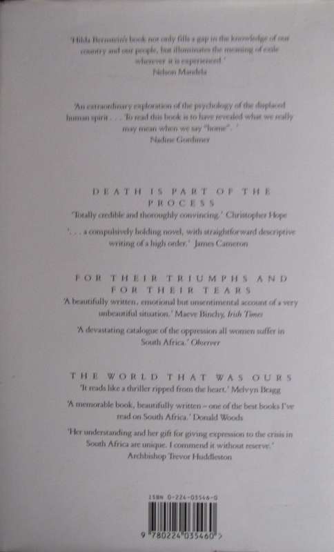 The Rift The Exile Experience of South Africans Hilda Bernstein