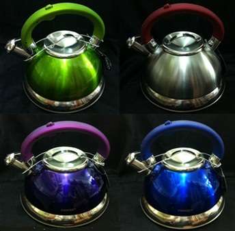Save 65 % on an Energy Saving Whistling Kettle in one of four colours