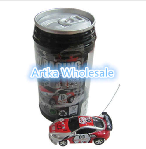 3 ON AUCTIONS !!!1:63 RADIO CONTROL COKE CAN MINI RACING CAR