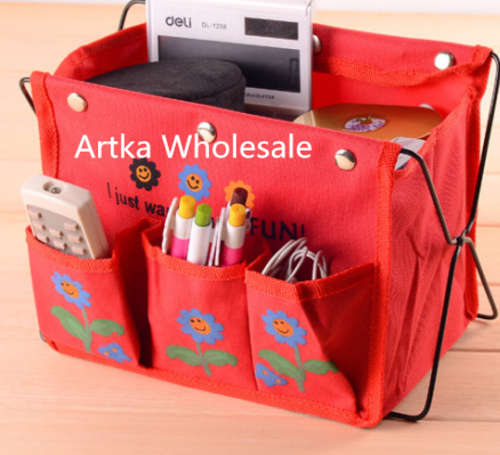 20 ON AUCTIONS !!!CUTE MINI TIDY BAGS/BASKET