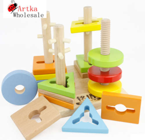KIDDIES EDUCATIONAL TOYS BLOCK COMBINATION SET
