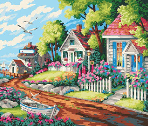 DIY FUN  ARTISTIC PAINT BY NUMBERS FOR THE WHOLE FAMILY 0110